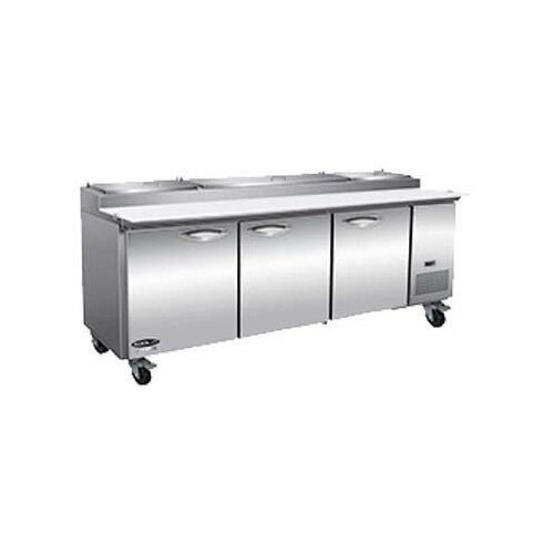 IKON IPP94-4D 94″ Three Section Refrigerated Pizza Prep Table