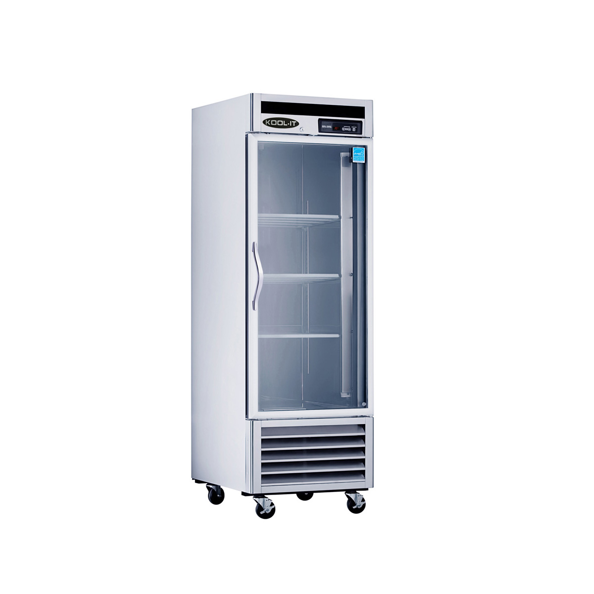 Kool-It KBSR-1G 26″ One Section Glass Door Reach-In Refrigerator, 19 cu. ft.
