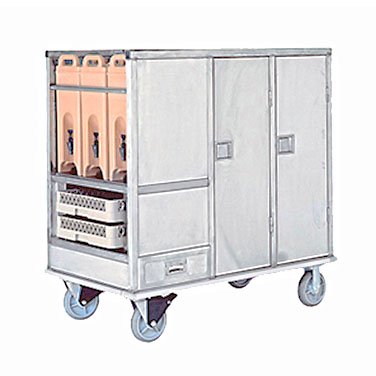 Lakeside PB64ENC Meal Delivery Tray Cart, 64 Tray Capacity 