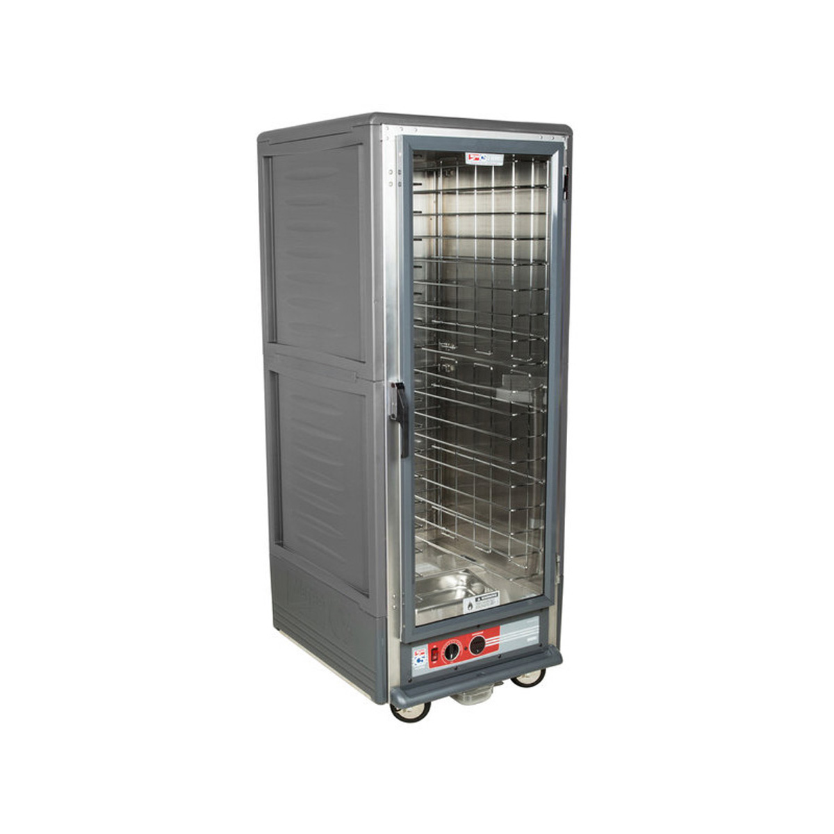 Metro C539-HFC-L-GYA C5™ 3 Series Full Height Mobile Heated Holding Cabinet