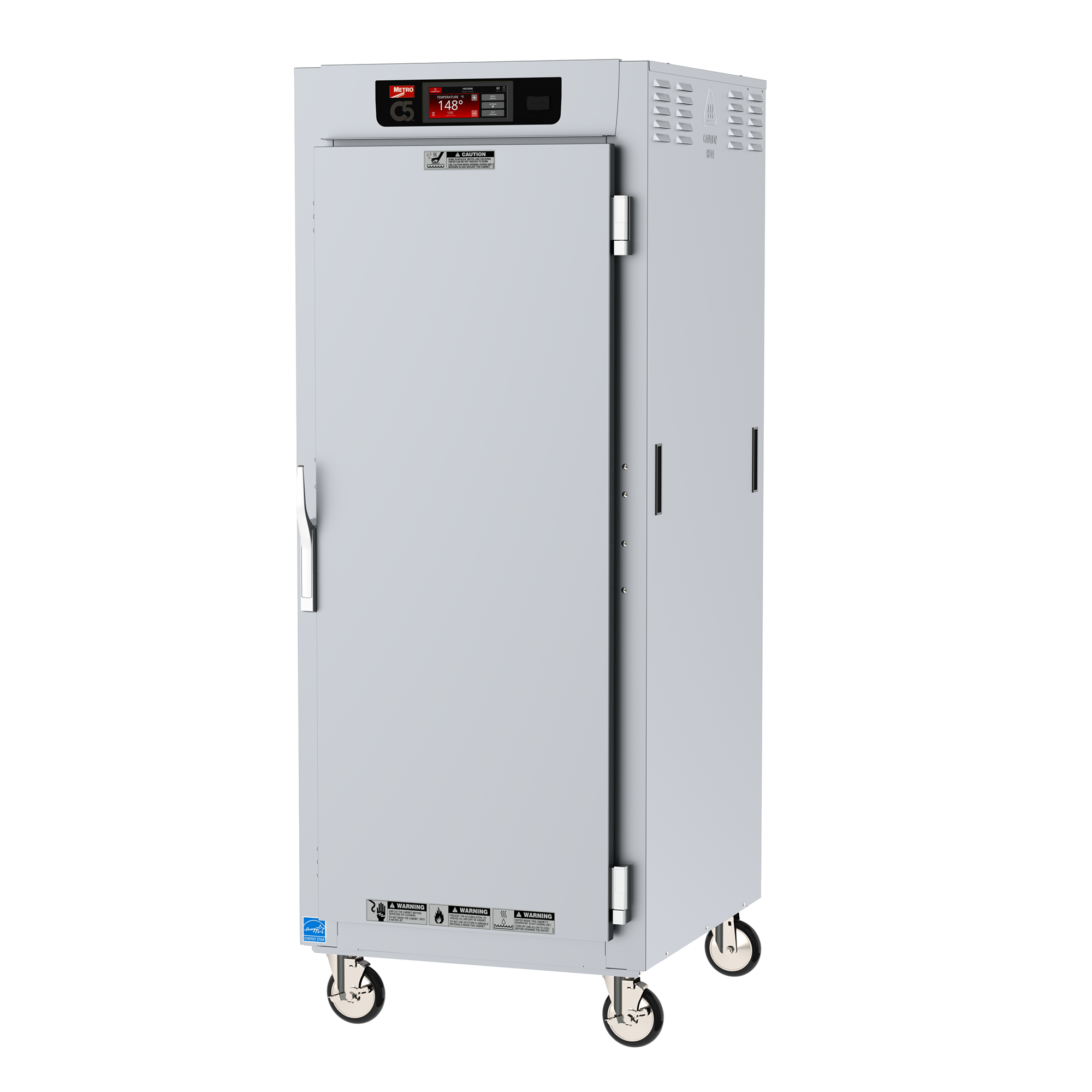 Metro C589L-SFS-LA C5™ 8 Series Full Height Mobile Heated Holding Cabinet