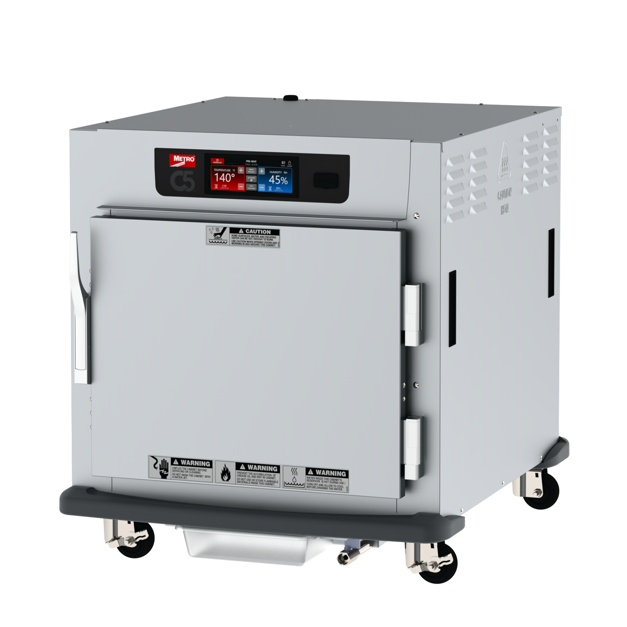 Metro C593L-SFS-UA Undercounter Mobile Heated Holding Proofing Cabinet