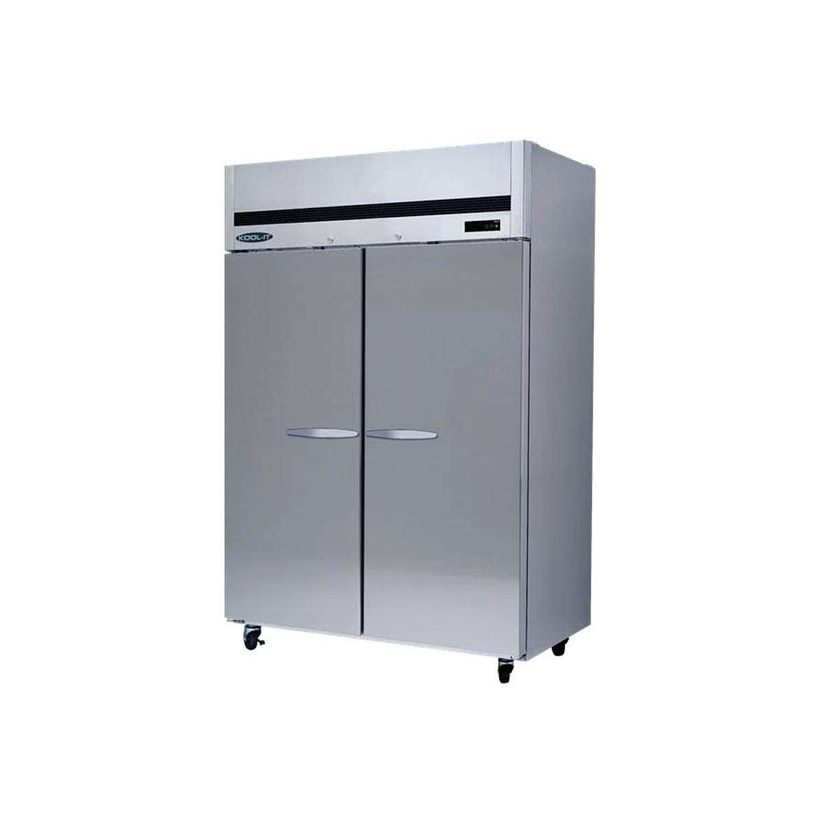 Kool-It KTSR-2 53″ Two Section Solid Door Reach-In Refrigerator, 43 cu. ft.