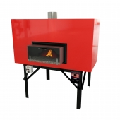 New York Brick Ovens 140 G Fire Show Series Gas Revolving Oven, 55″ Inside Cooking Diameter