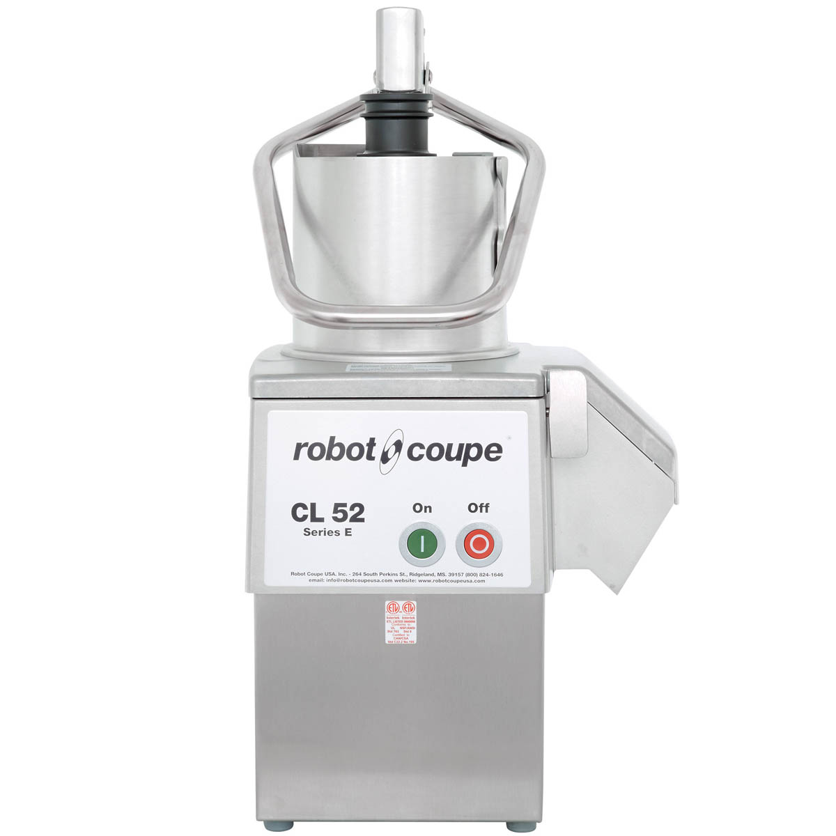 Robot Coupe CL52E NODISC Continuous Feed Commercial Food Processor / Vegetable Cutter