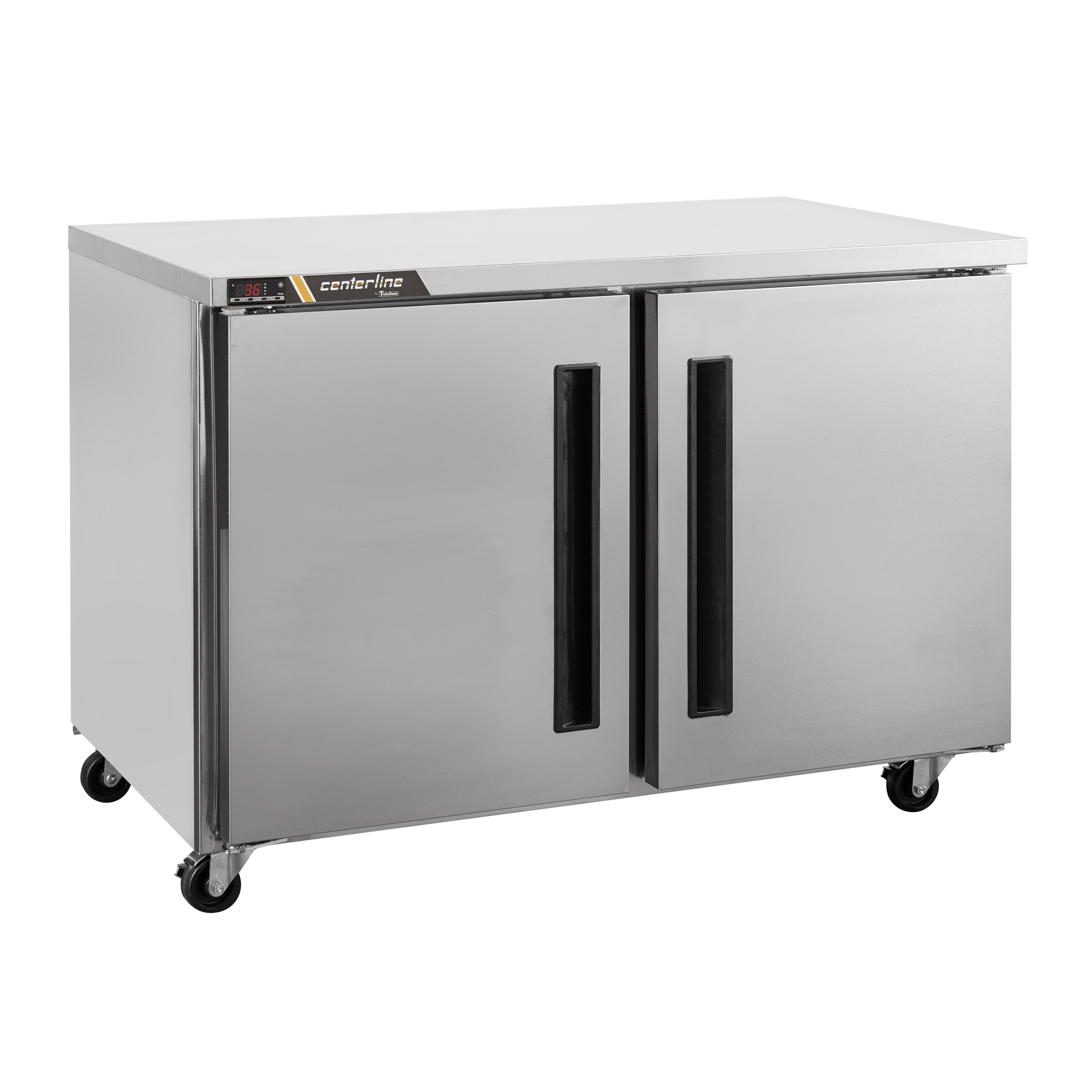 Centerline by Traulsen CLUC-60R-SD-RR 60″ 2-Right Hinged Solid Door Undercounter Refrigerator