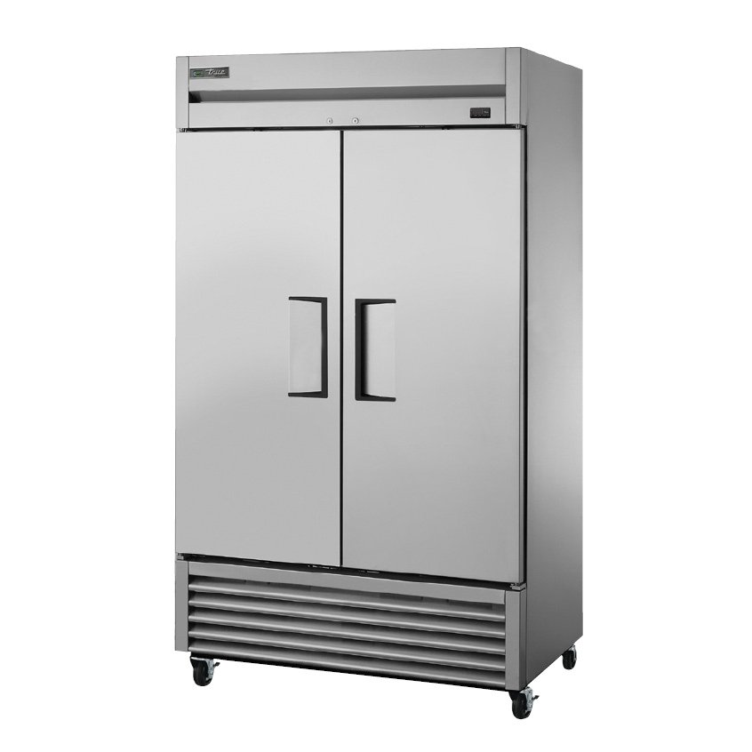 True TS-43F-HC 47″ Two Section Reach-In Solid Swing Door Stainless Steel -10˚F Freezer