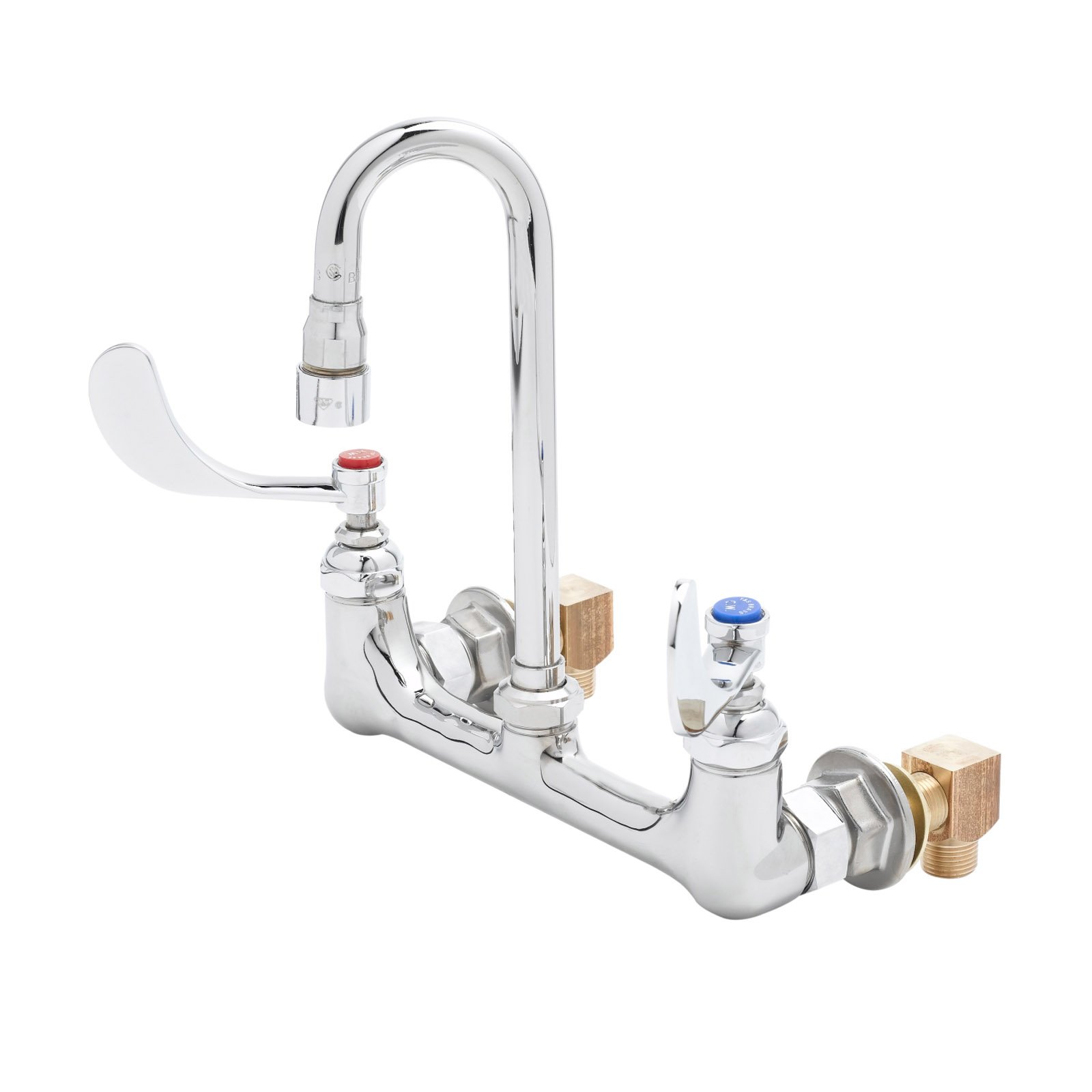 T&S Brass B-0230-132XA-EL Wall / Splash Mount Faucet