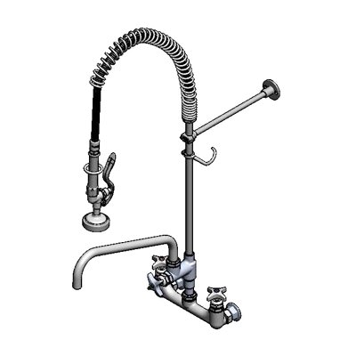 T&S Brass B-0279 with Add On Faucet Pre-Rinse Faucet Assembly