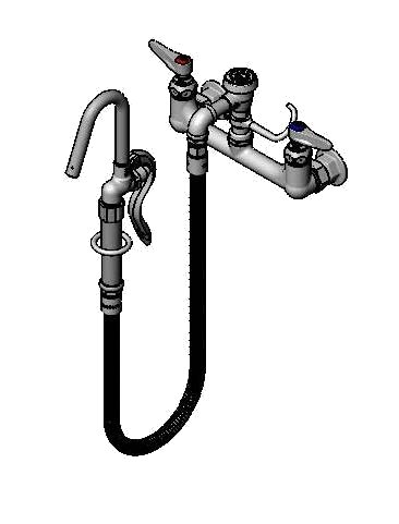 T&S Brass B-0610-36H Kettle / Pot Filler Faucet