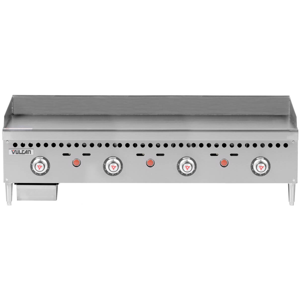 Vulcan VCRG48-T 48″ Countertop Gas Griddle with Thermostat / Solid State Controls
