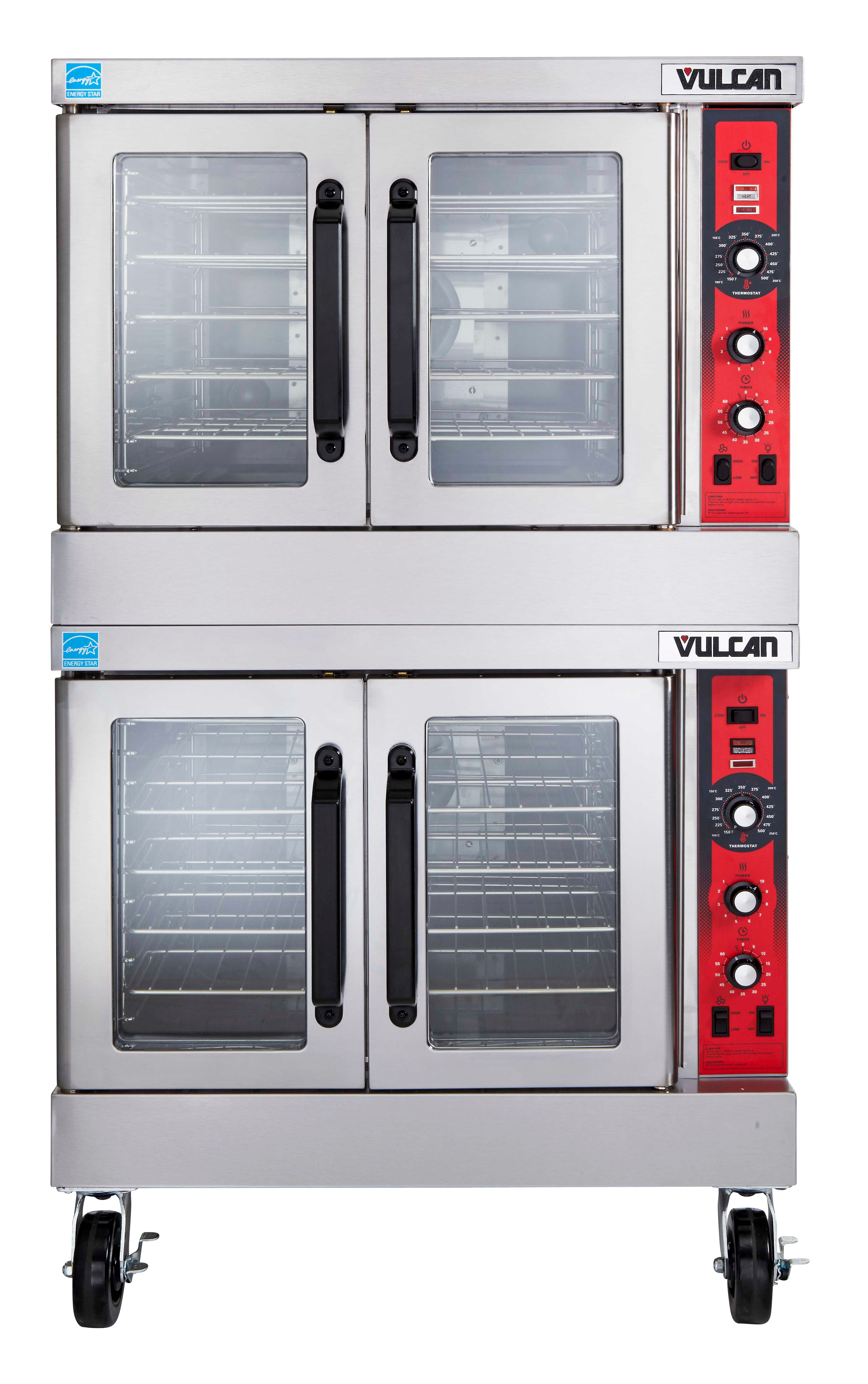 Vulcan SG44 Double-Deck Full-Size Gas Convection Oven w/ Solid State Controls