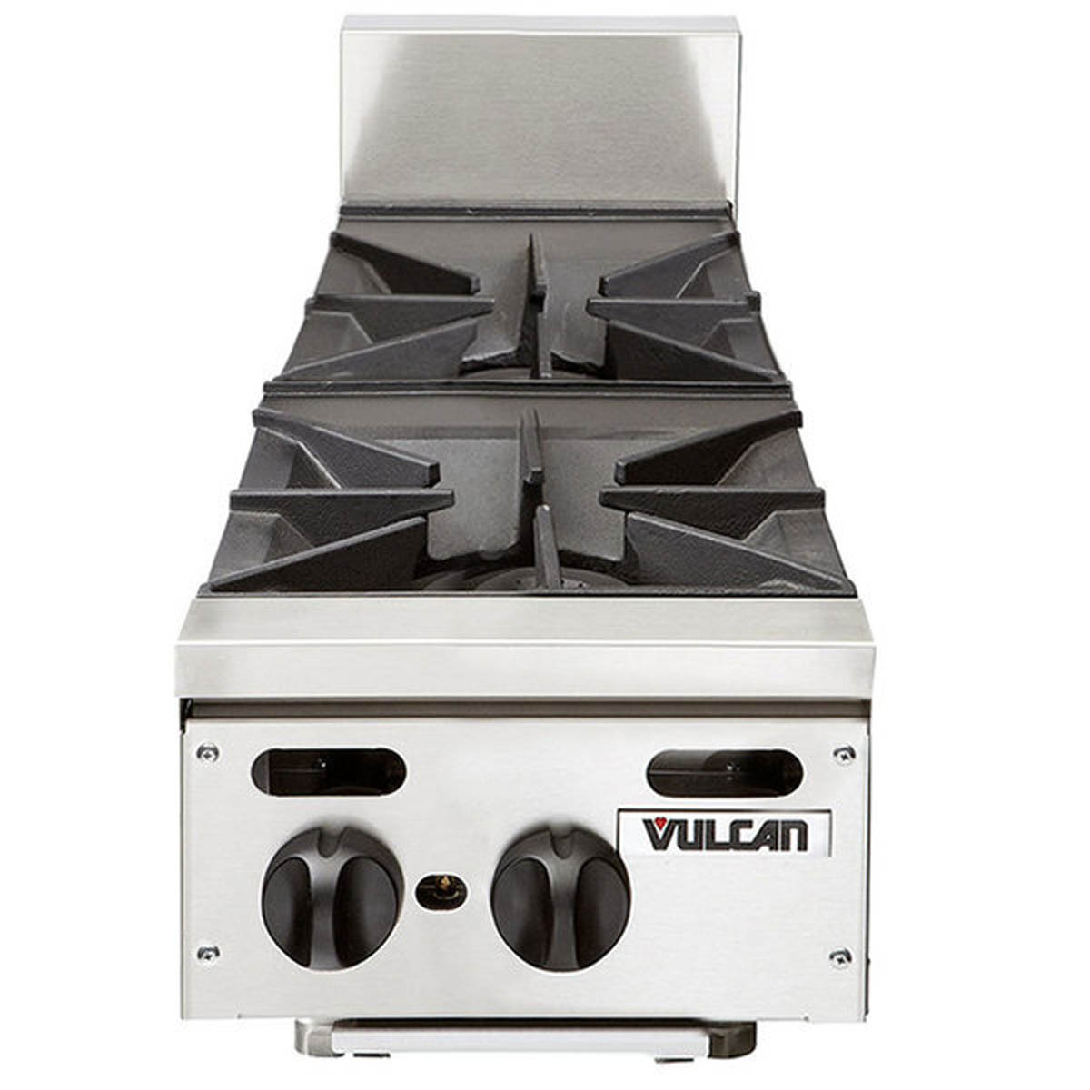 Vulcan VHP212 12″ Countertop Achiever Gas Hotplate w/ 2xBurners & Infinite Controls