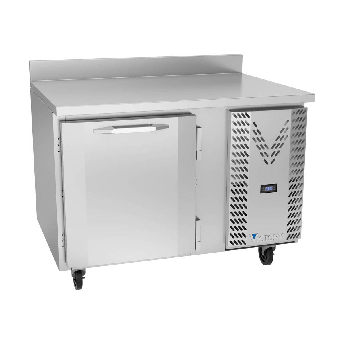 Victory VWR46HC 46″ One-Section Worktop Refrigerator w/ 1 Door, 10.8 cu. ft.