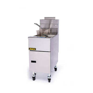 ANETS 40AS Full Pot Floor Model Gas Fryer,Chefs Deal's