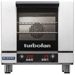 Moffat Turbofan E23D3 ON THE SK23 STAND
Half Size Digital / Electric Convection Oven
on a Stainless Steel Stand