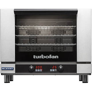 Moffat Turbofan E28D4 ON THE SK2731U STAND
Full Size Digital / Electric Convection Oven
on a Stainless Steel Stand