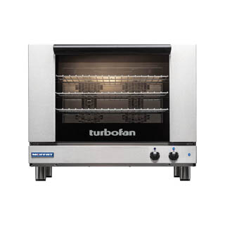 Moffat Turbofan E28M4 ON THE SK2731U STAND
Full Size Manual / Electric Convection Oven
on a Stainless Steel Stand