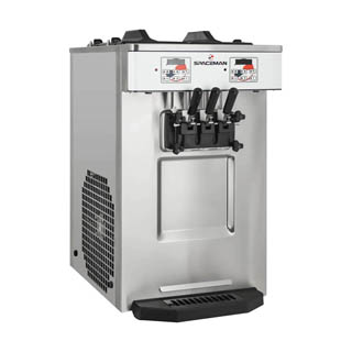 Spaceman 6235-C Countertop Two Flavor Soft-Serve Ice Cream Machine