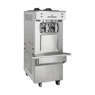 Spaceman 6795-C High Capacity Floor Model Two Flavor Frozen Beverage Machine