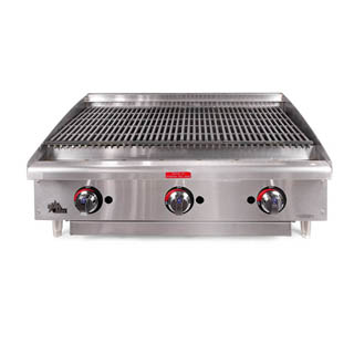 Star Max 6136RCBF Countertop Gas Charbroiler, Chefs Deal's