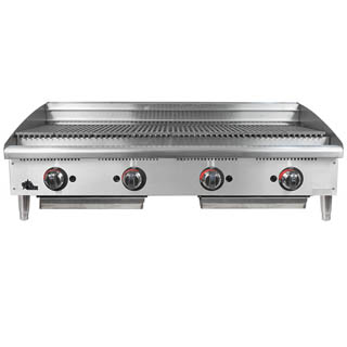 Star Max 6148RCBF Countertop Gas Charbroiler, Chef's Deal