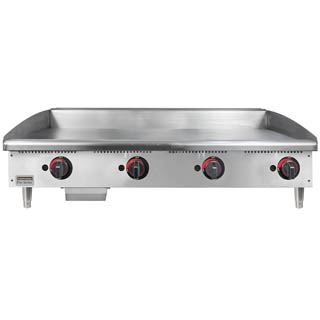 Toastmaster TMGM48 Manual griddle designed with 1/4 turn manual control and standing pilot, Chef's Deal