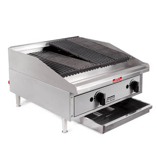  Toastmaster TMRC24 Countertop Gas Charbroiler, Chef's Deal