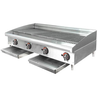 Toastmaster TMRC48 Countertop Gas Charbroiler, Chef's Deal