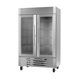 Victory LSR49HC-1 Bottom Mount Glass Door Display Refrigerator, Chef's Deal