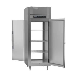 Victory RS-1D-S1-EWPTHC Extra Wide Pass-Thru Solid Solid Door Reach-In Refrigerator, Chef's Deal