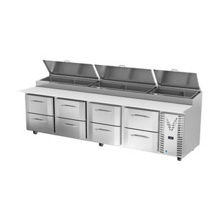 Victory VPPD119HC-8 Pizza Prep Table With Drawers, Chef's Deal