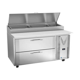 Victory VPPD60HC-2 Pizza Prep Table With Drawers, Chef's Deal