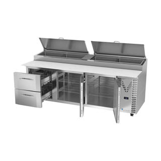 Victory VPPD93HC-2 Pizza Prep Table With Drawers, Chef's Deal