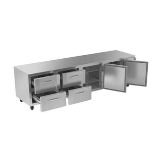 Victory VURD119HC-4 UnderCounter Refrigrator With Drawers, Chef's Deal