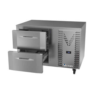 Victory VURD46HC-2 UnderCounter Refrigrator With Drawers, Chef's Deal