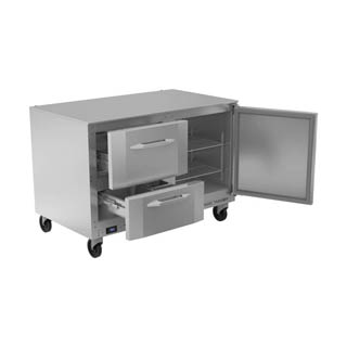 Victory VURD48HC-2 UnderCounter Refrigrator With Drawers, Chef's Deal