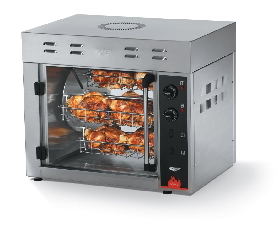 The Vollrath 40704 Cayenne Chicken Rotisserie Ovens, Chef's Deal