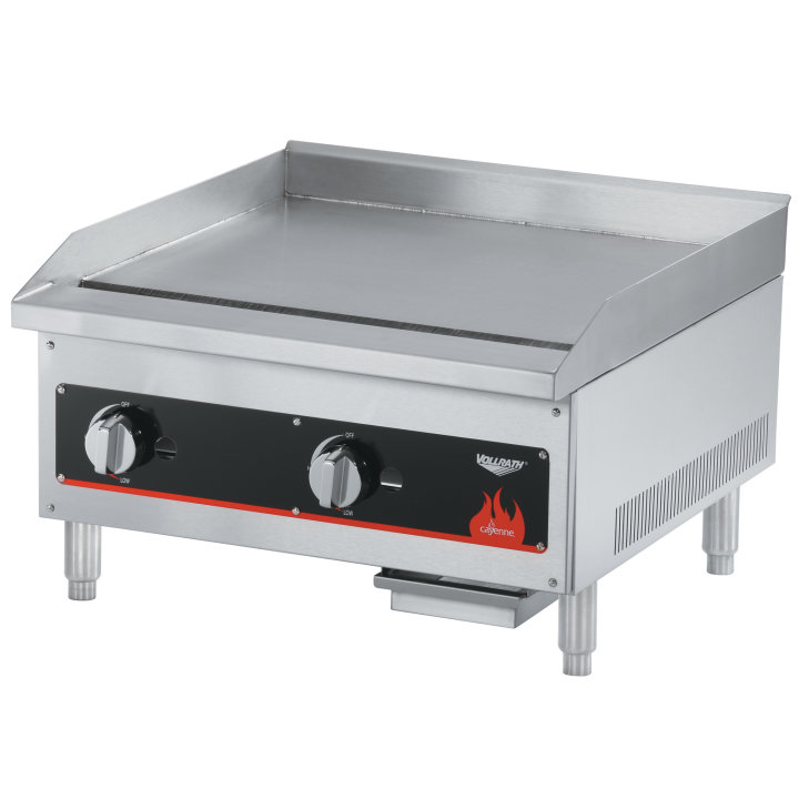 The Vollrath 40720 Cayenne Gas Flat-Top Griddle , Chef's Deal
