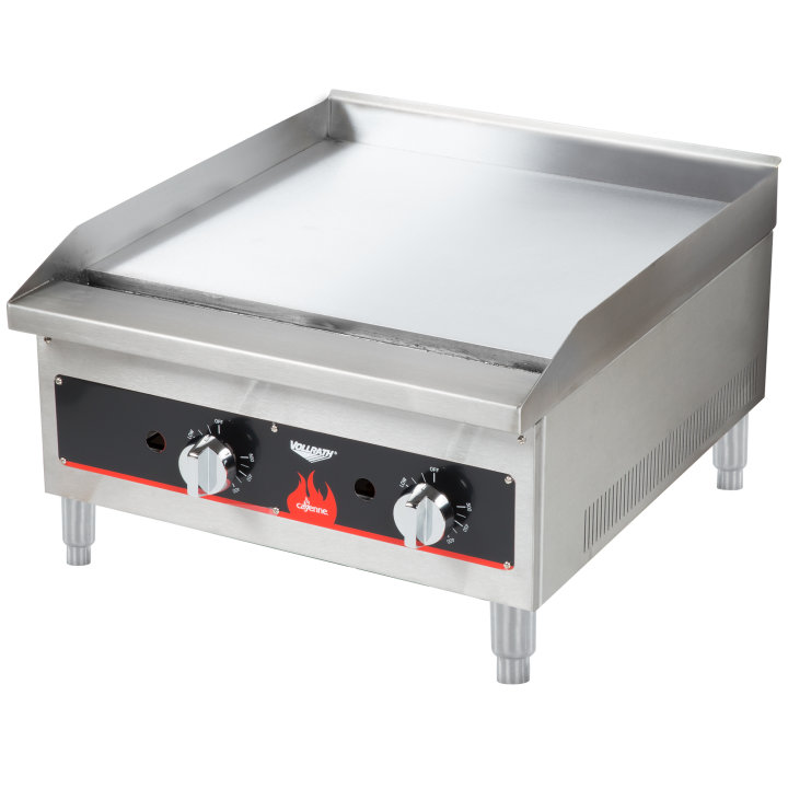 The Vollrath 40722 Cayenne Gas Flat-Top Griddle , Chef's Deal