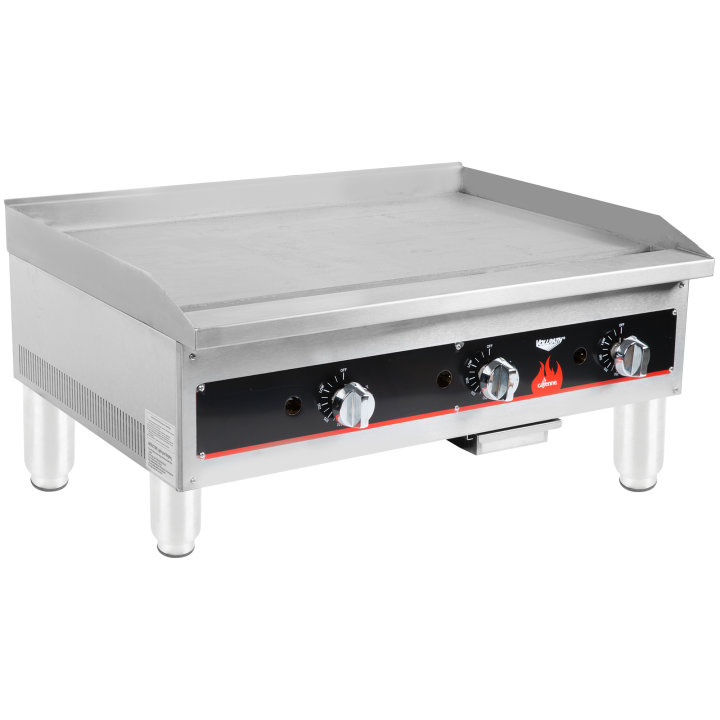 The Vollrath 40723 Cayenne Gas Flat-Top Griddle , Chef's Deal