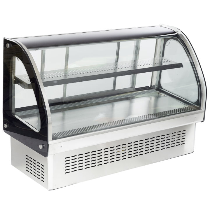 The Vollrath 40843 Cayenne Refrigerated Drop-In Display Case, Chef's Deal
