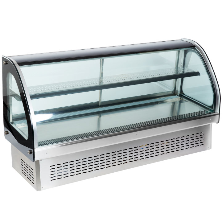 The Vollrath 40844 Cayenne Refrigerated Drop-In Display Case, Chef's Deal