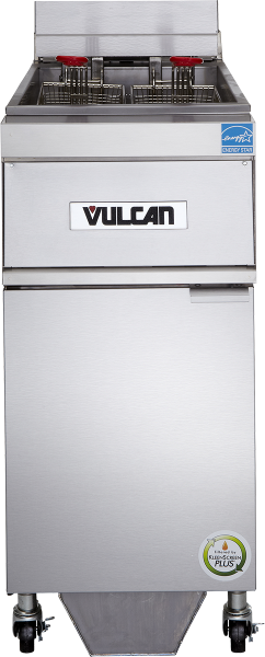 The Vulcan 1ER85D FreeStanding Electric Fryer, Chef's Deal