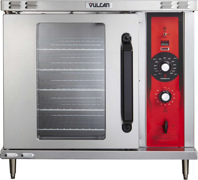 The Vulcan GCO2D Half Size Gas Convection Oven, Chef's Deal