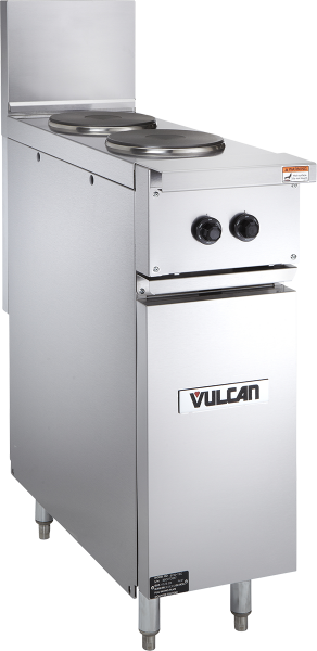 The Vulcan EV12-1HT-480 EV Series Electric Ranges With 1 Hot Top, Chef's Deal