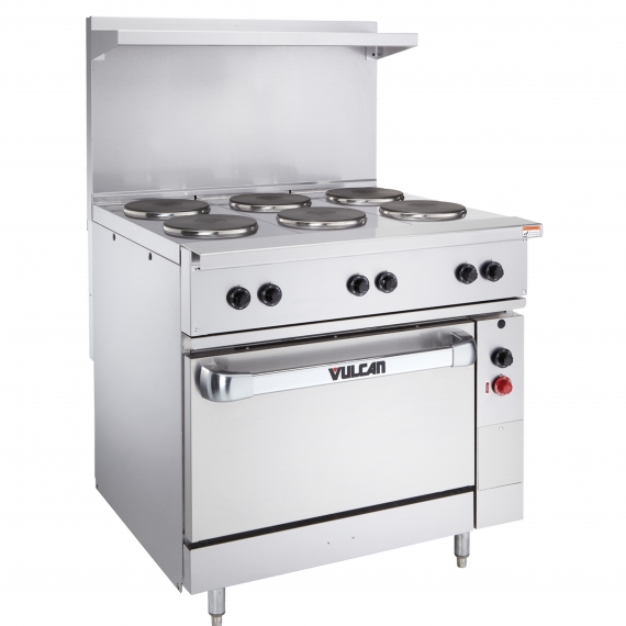 The Vulcan EV36S-6FP-480 EV Series Electric Ranges With 6 Frenc Plates, Chef's Deal