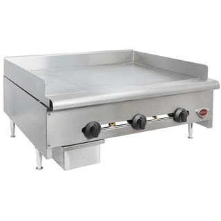 Wells HDG-3630G 36 Countertop Gas Griddle, Chefs Deal's