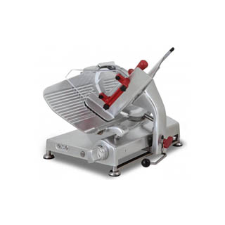 OMCAN 13-INCH BLADE GEAR-DRIVEN SLICER WITH 0.47 HP