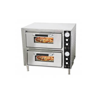 OMCAN COUNTERTOP PIZZA OVENS -
DOUBLE CHAMBER & SINGLE CHAMBER